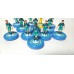 Subbuteo Andrew Table Soccer Tottenham away kit 2018-19 on RSB Professional Bases bases